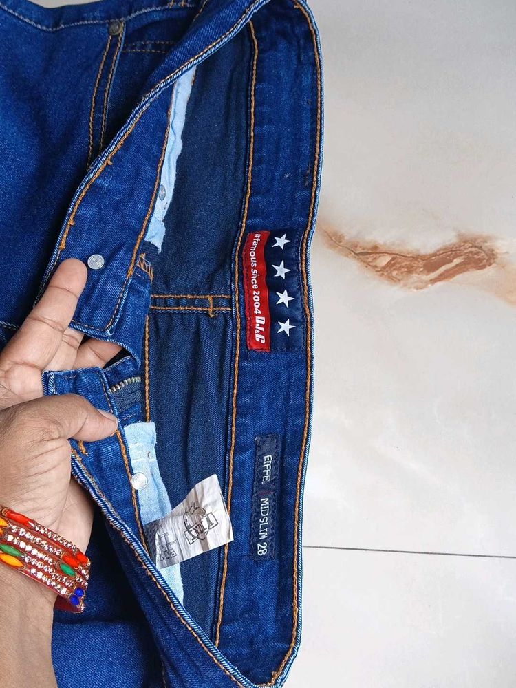 Classic Blue Denim Jeans