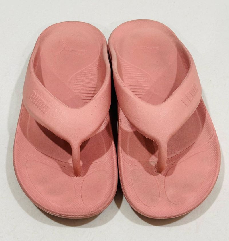 PUMA Peach Colour Flip Flop