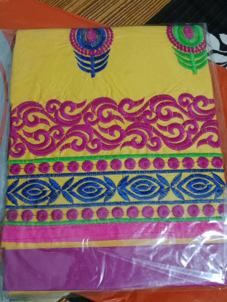Cotton Dress Material With Dupatta