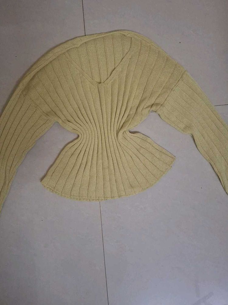 Ribbed Knit pullover