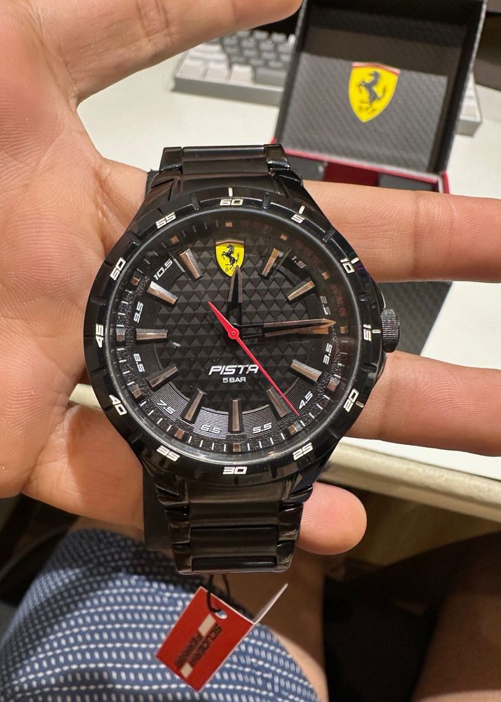 Scuderia Ferrari Watch : Pista Black ( Original )