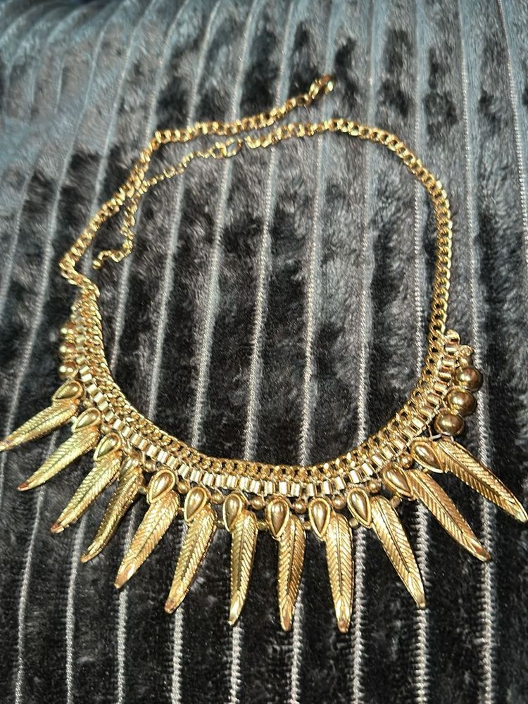 Boho Feather Necklace