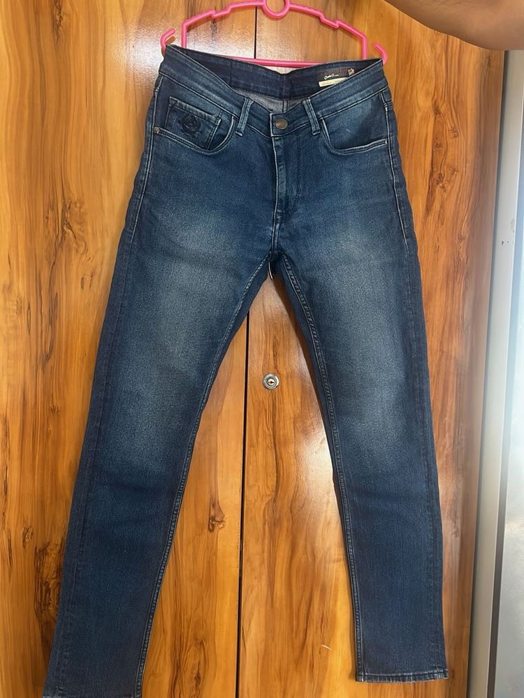 USPA SKINNY FIT Stylish Blue Denim Jeans-34