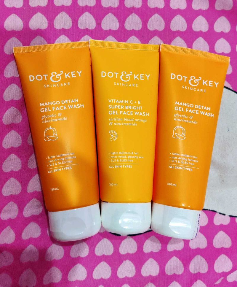 Dot &amp; Key Face Wash Trio