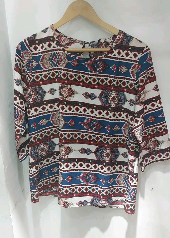 Women Western Tunic Top Xl Size