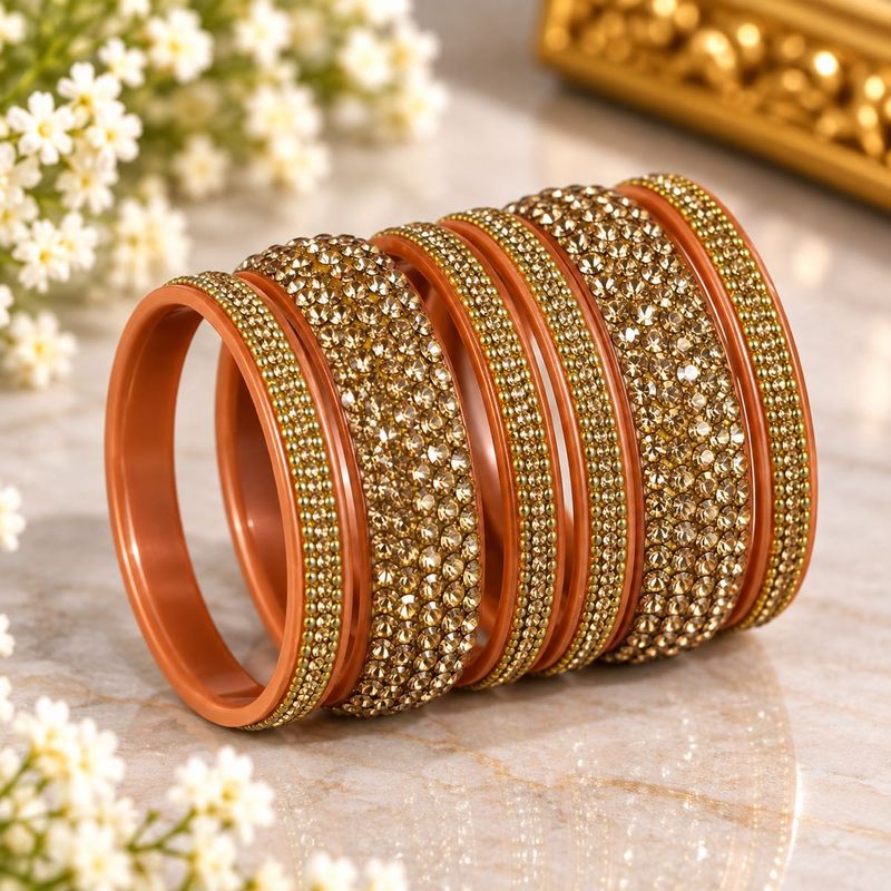 Designer Stone Studded Bangles