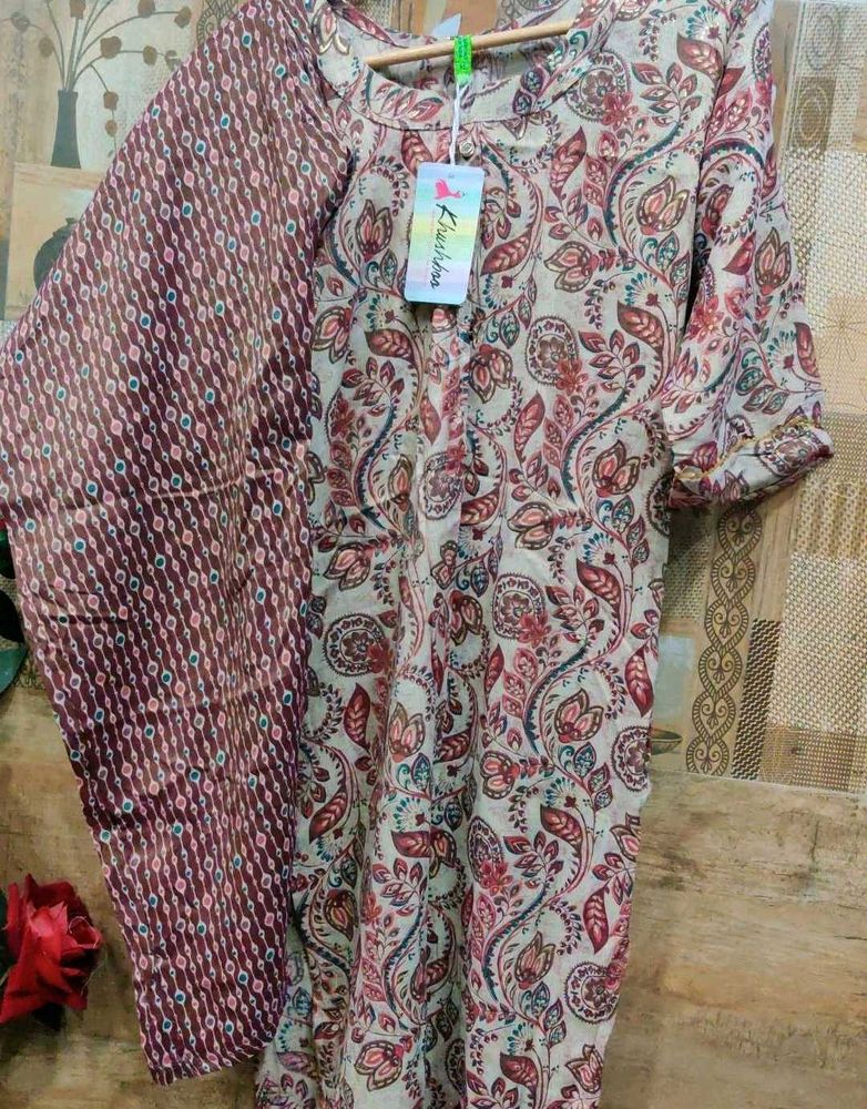 Sale brand new Elegant Printed Kurta Set PREMIUM