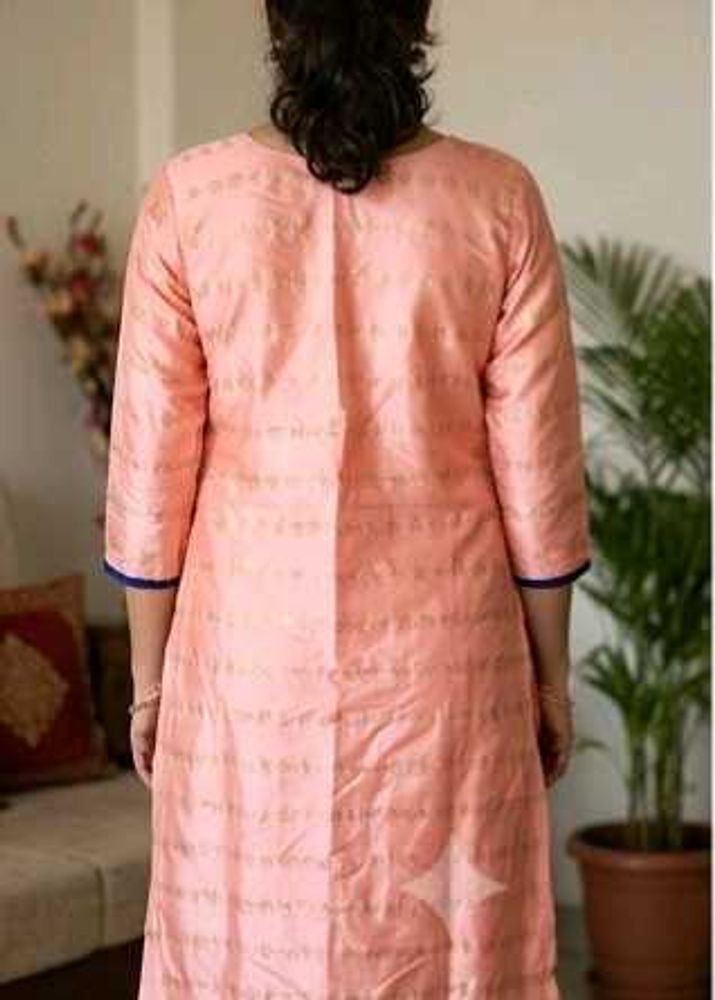 Elegant Peach Kurta