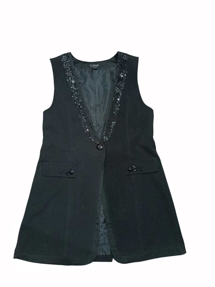 Western Off Shoulder Jacket Long Length