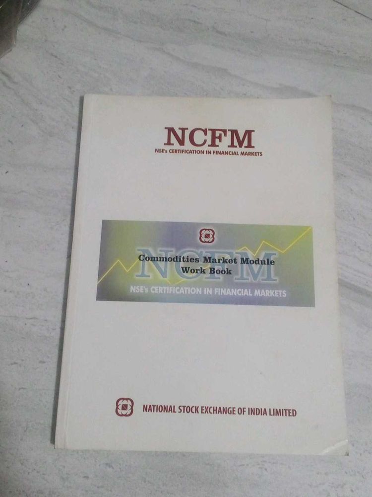 NCFM Commodities Market Module Work Book