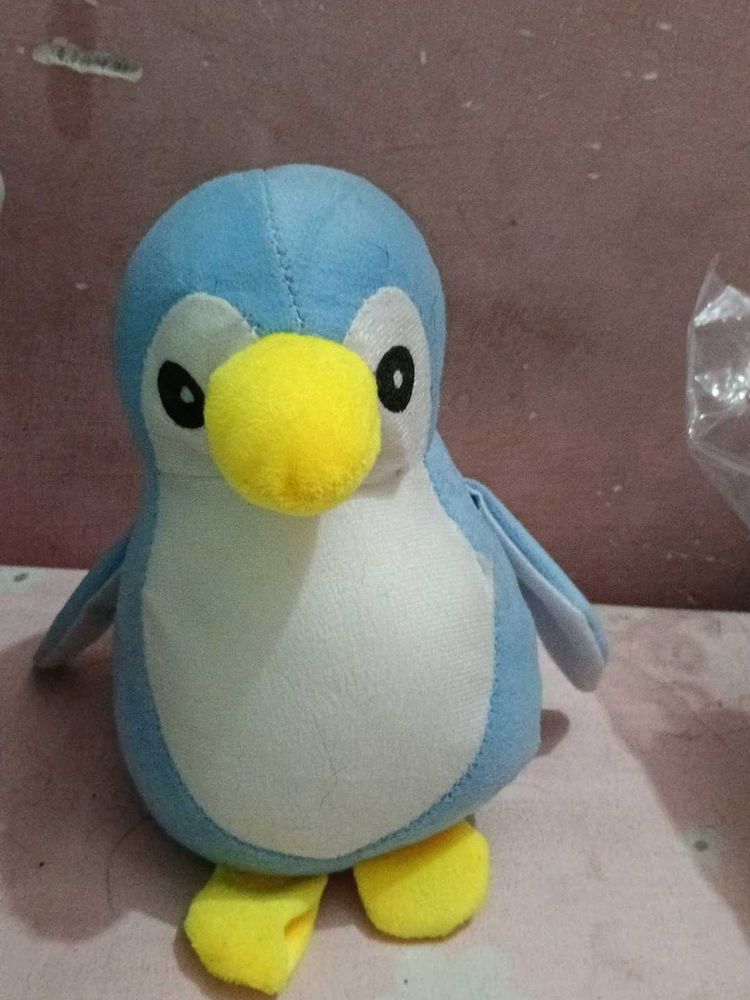 Cute Blue Penguin Plush Toy.y