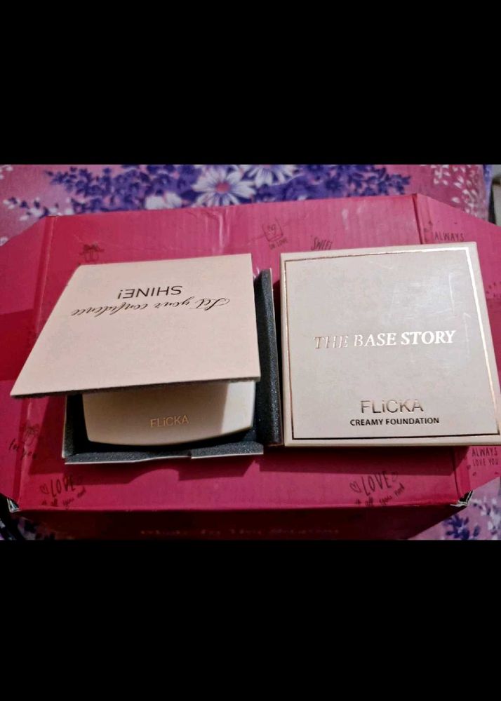 FLICKA Creamy Foundation - The Base Story shade 02