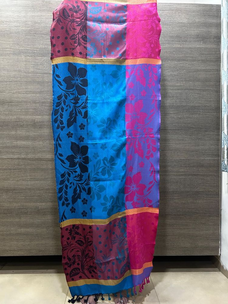 Vibrant Floral Dupatta