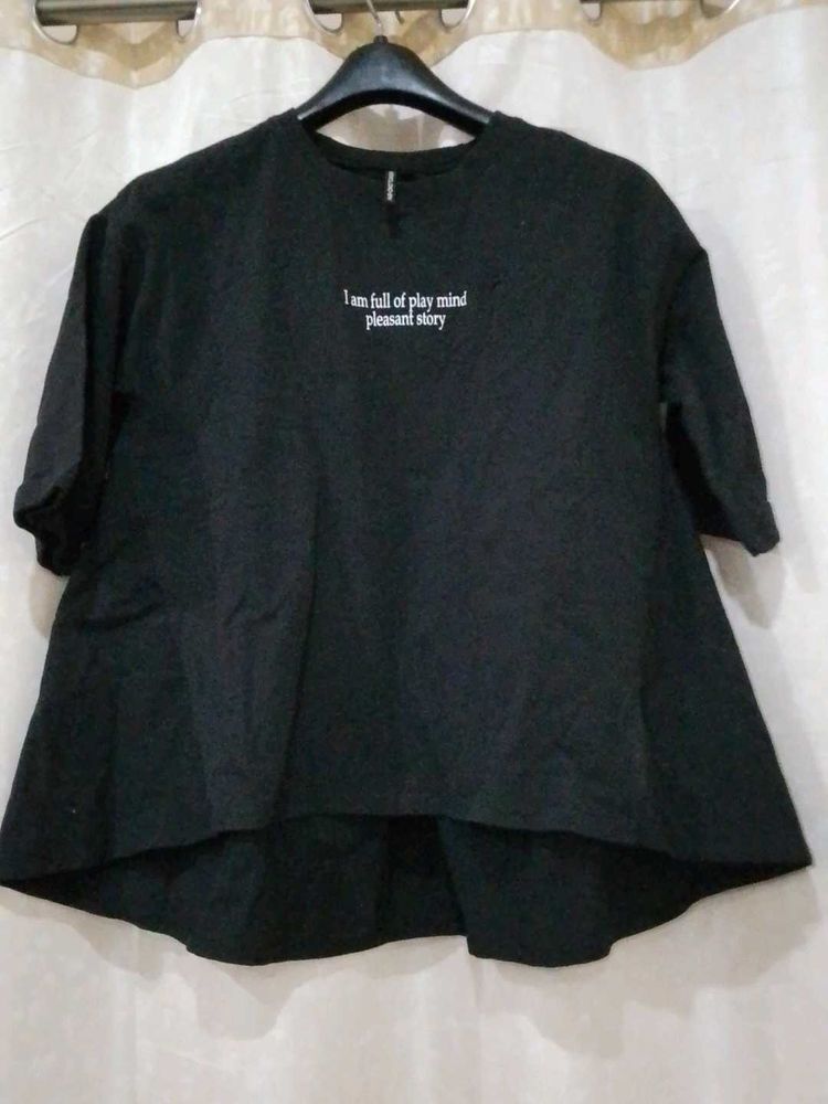Black Tunic Top