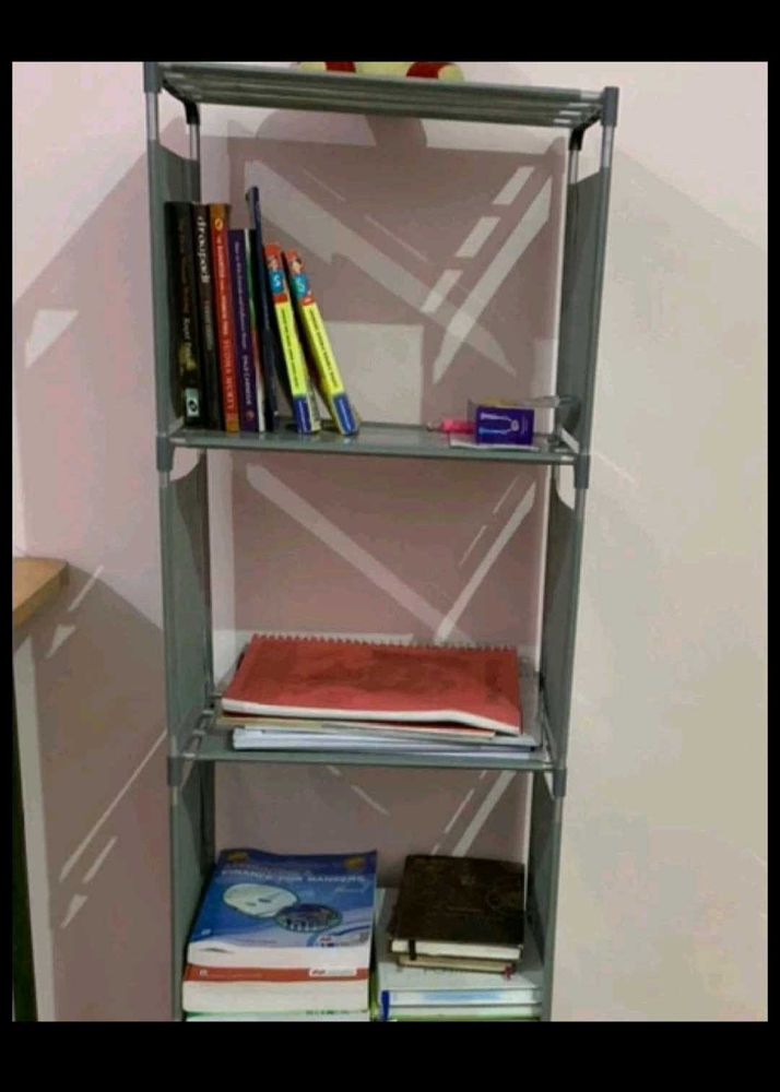 Tall Shelf with Assorted Books