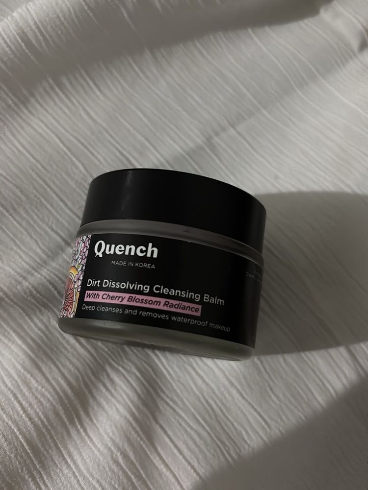 Quench Dirt Dissolving Cleansing Balm