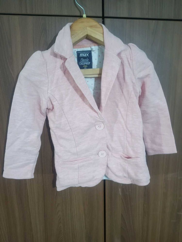 Girl's Pink Blazer by Max
