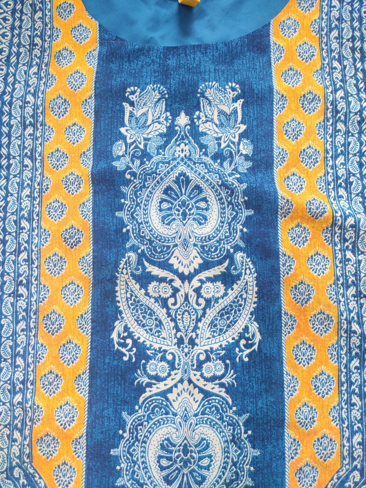 Blue Colour Kurta L Size