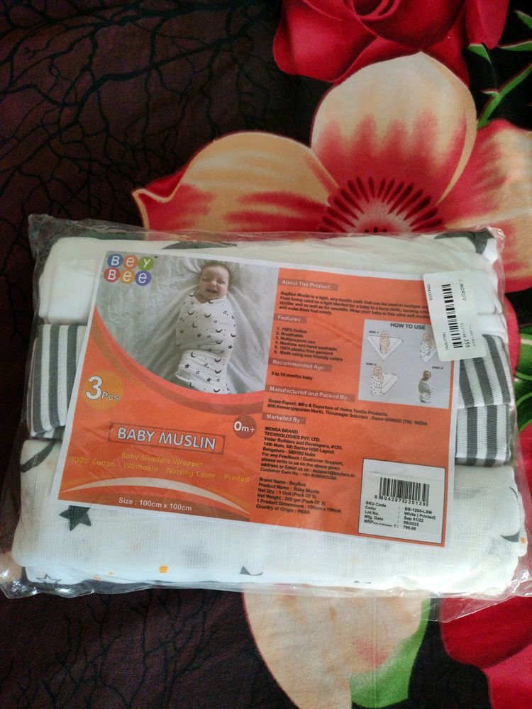 Baby wrap Cloth (Baby muslin)