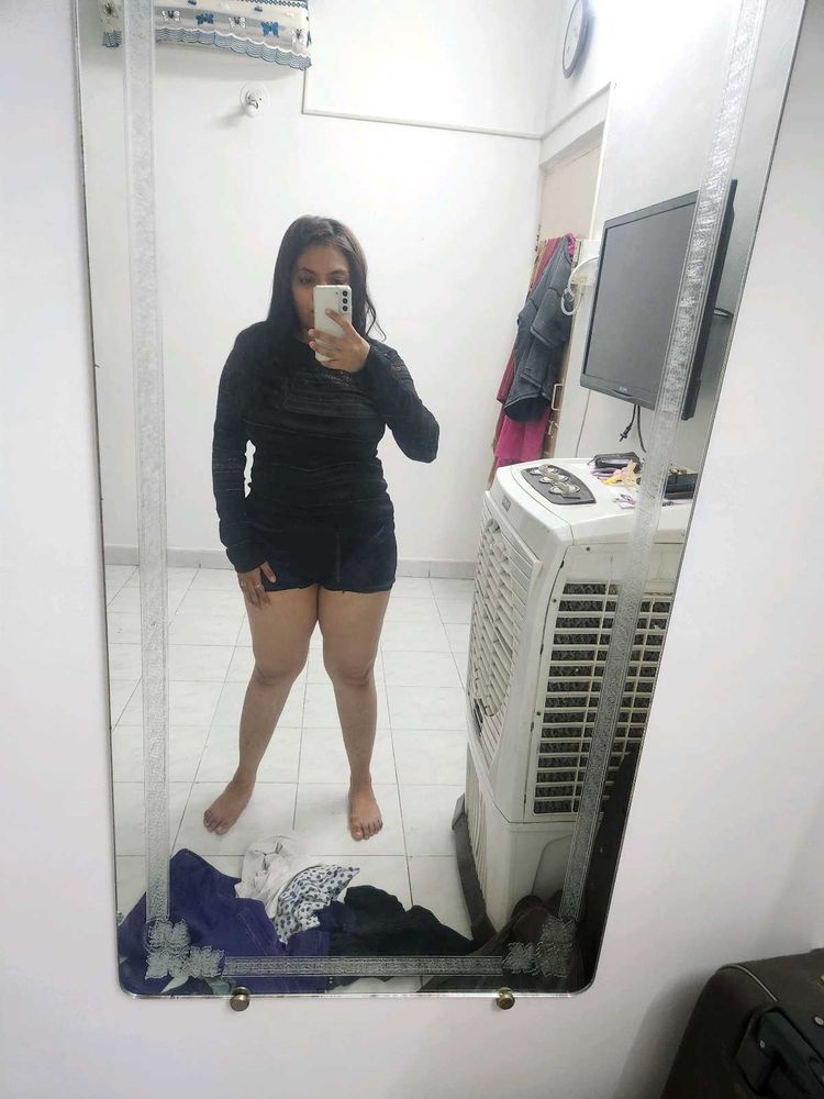 Black Velvet top