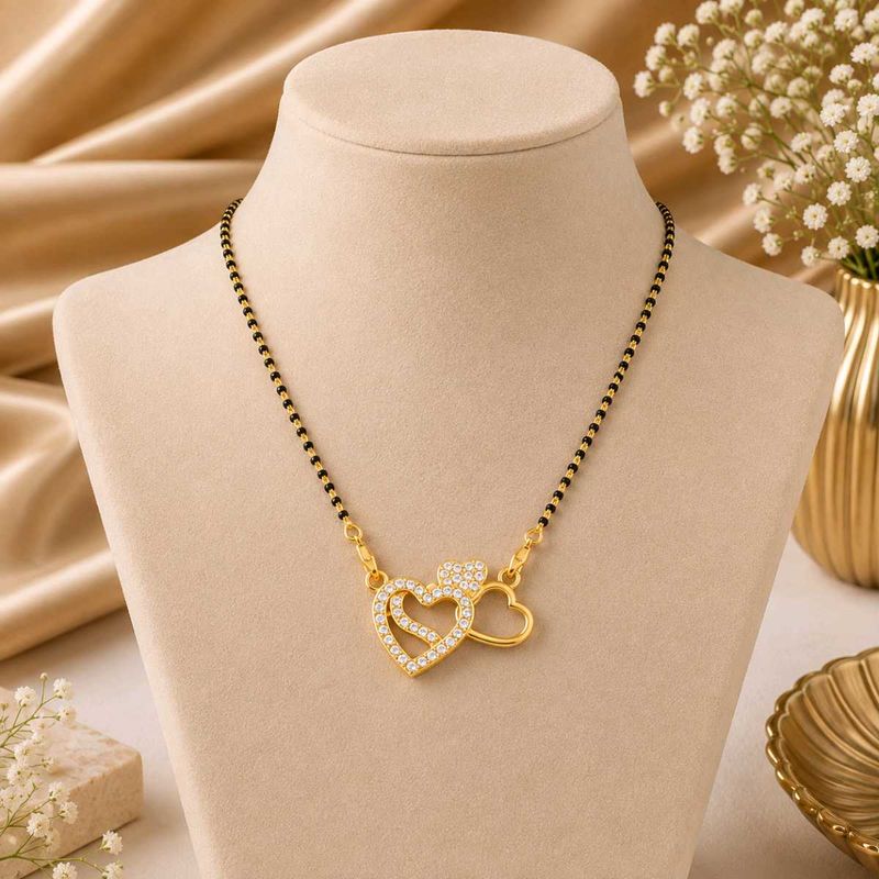 Dazzling Heart Mangalsutra