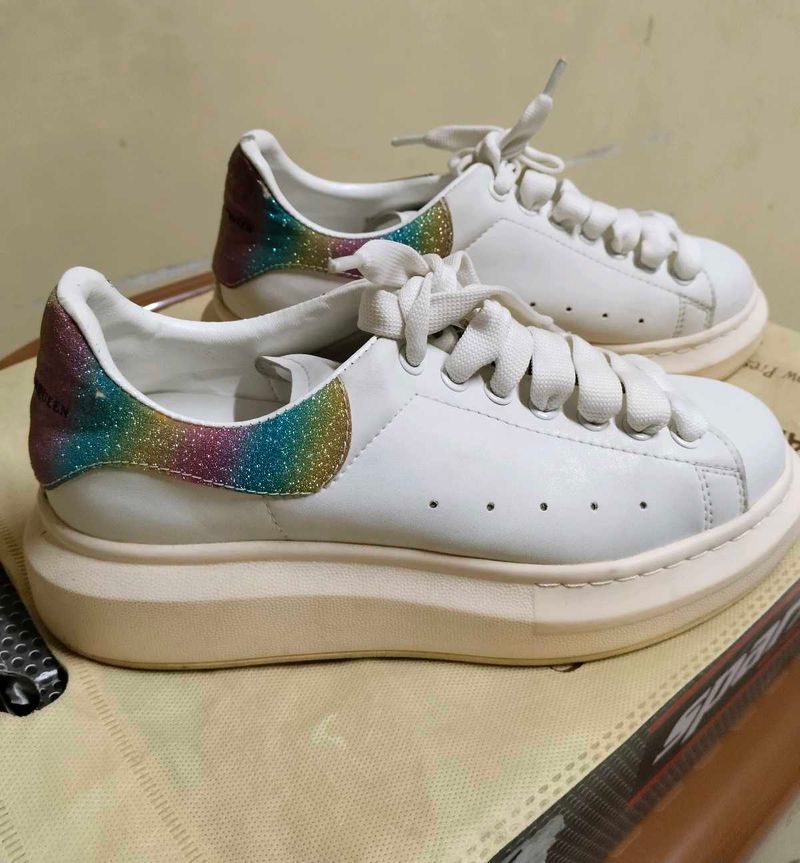 Alexander McQueen Platform Sneakers 9.5 Inches