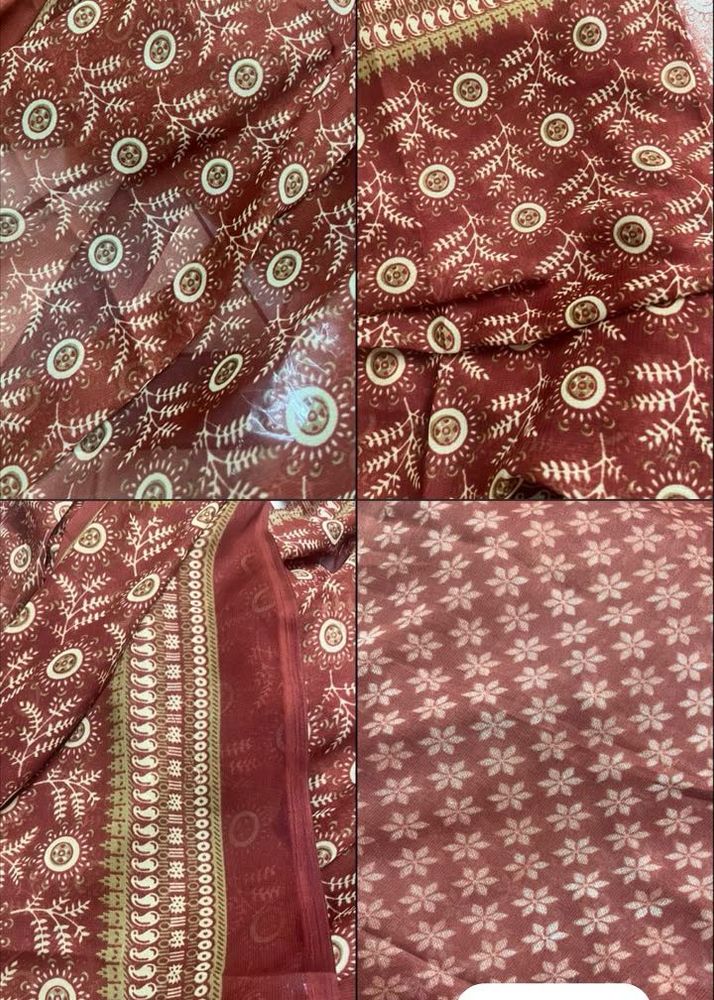 Beautiful Red Ethnic Saree