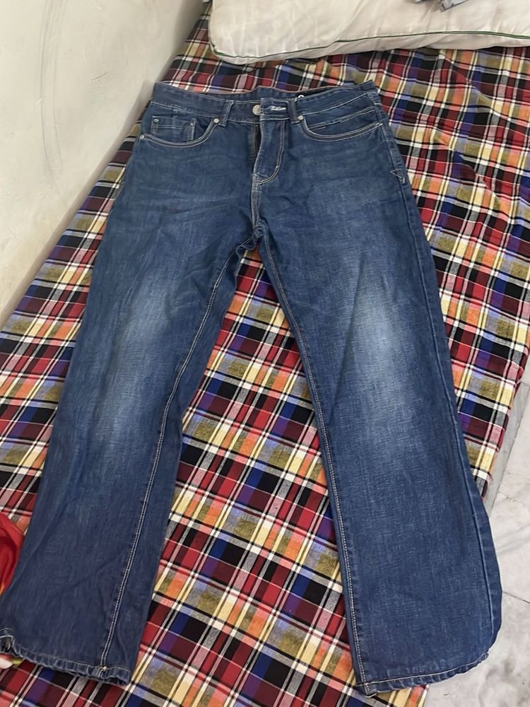 Classic Blue Denim Jeans