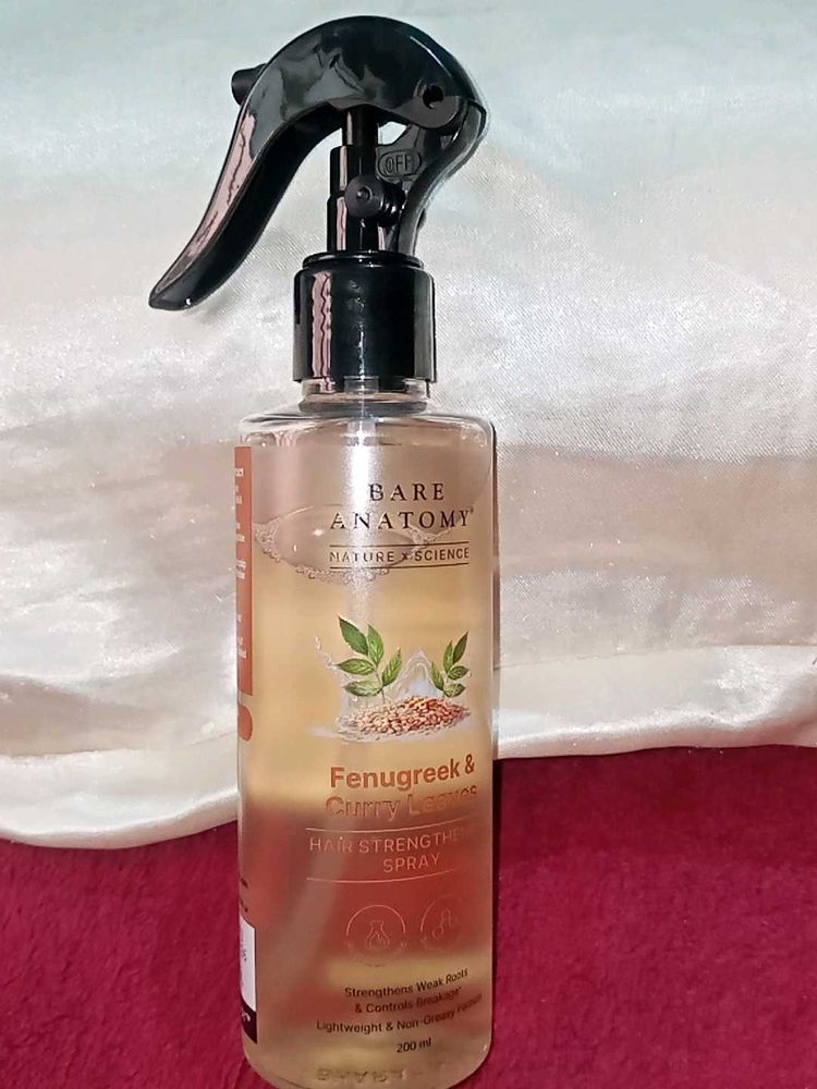 Bare Anatomy Fenugreek &amp; Curry Leaves Hair Spray