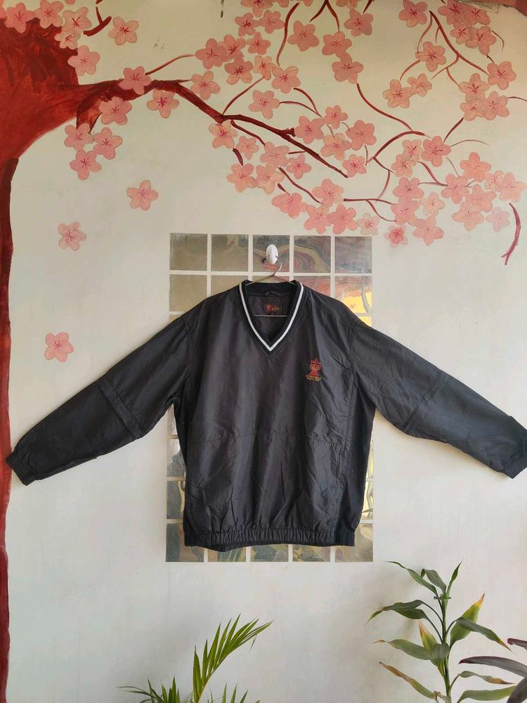 Men's V-Neck Pullover Polyster sweatshirt