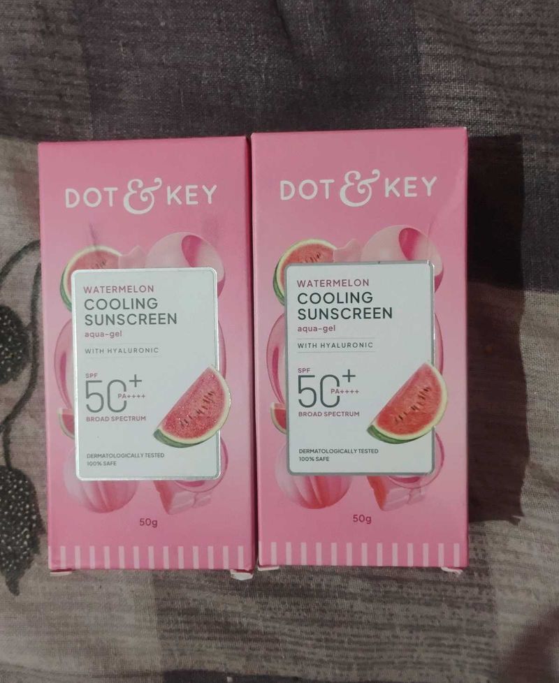 Dot and key watermelon sunscreen
