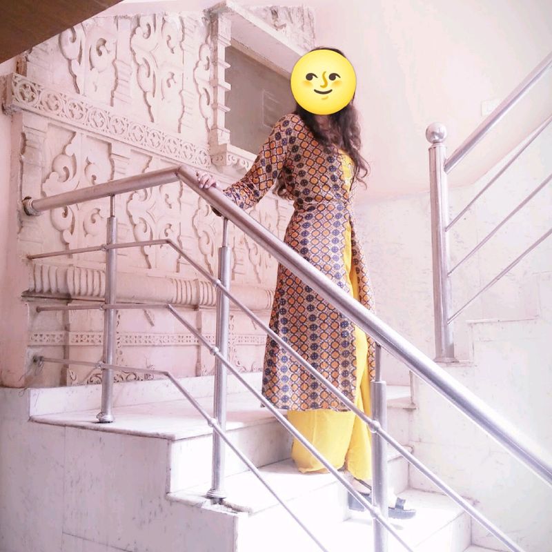 Yellow Top &amp; Jacket For Sale