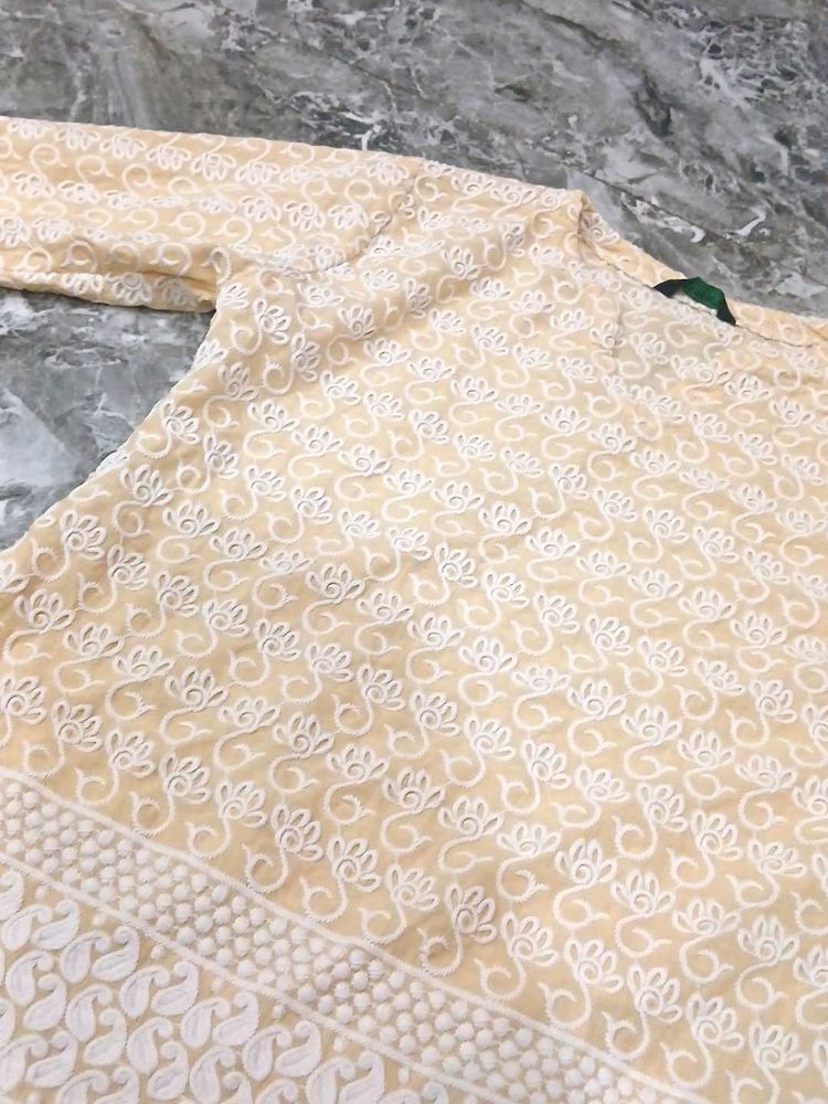 Elegant Chikankari Kurta
