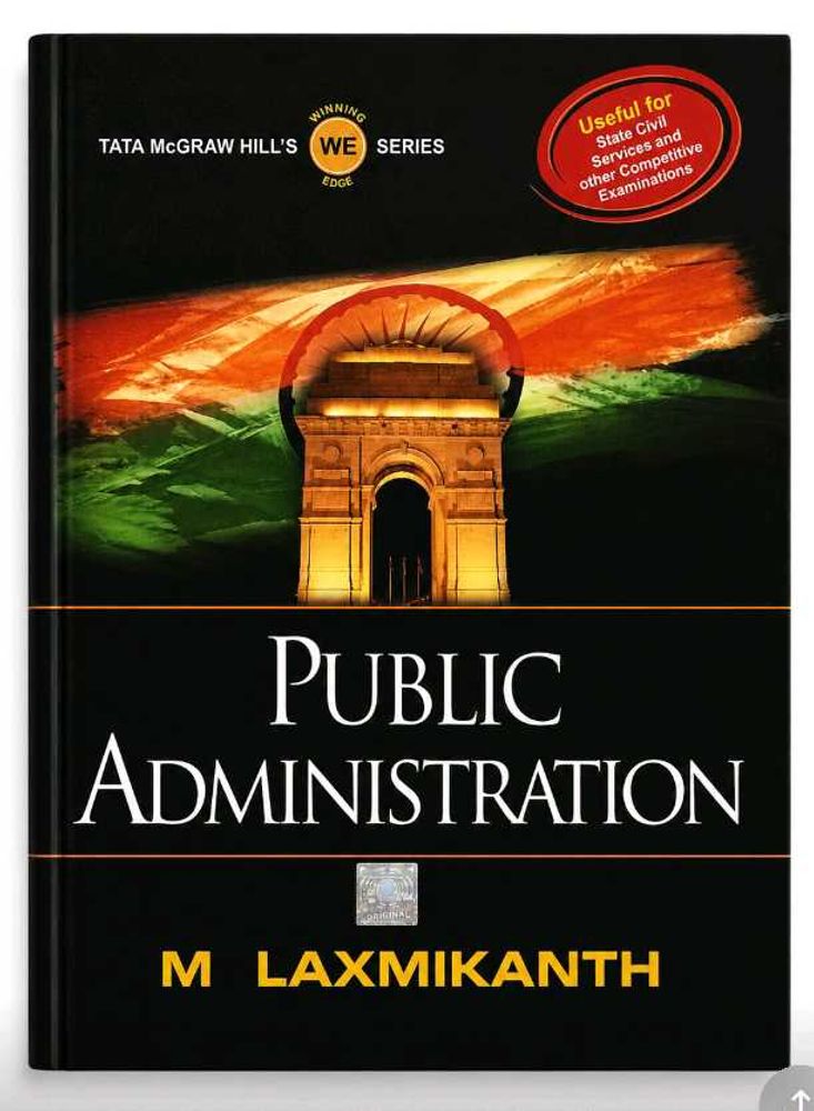 Public Administration M Laxmikanth Book(Negotiable