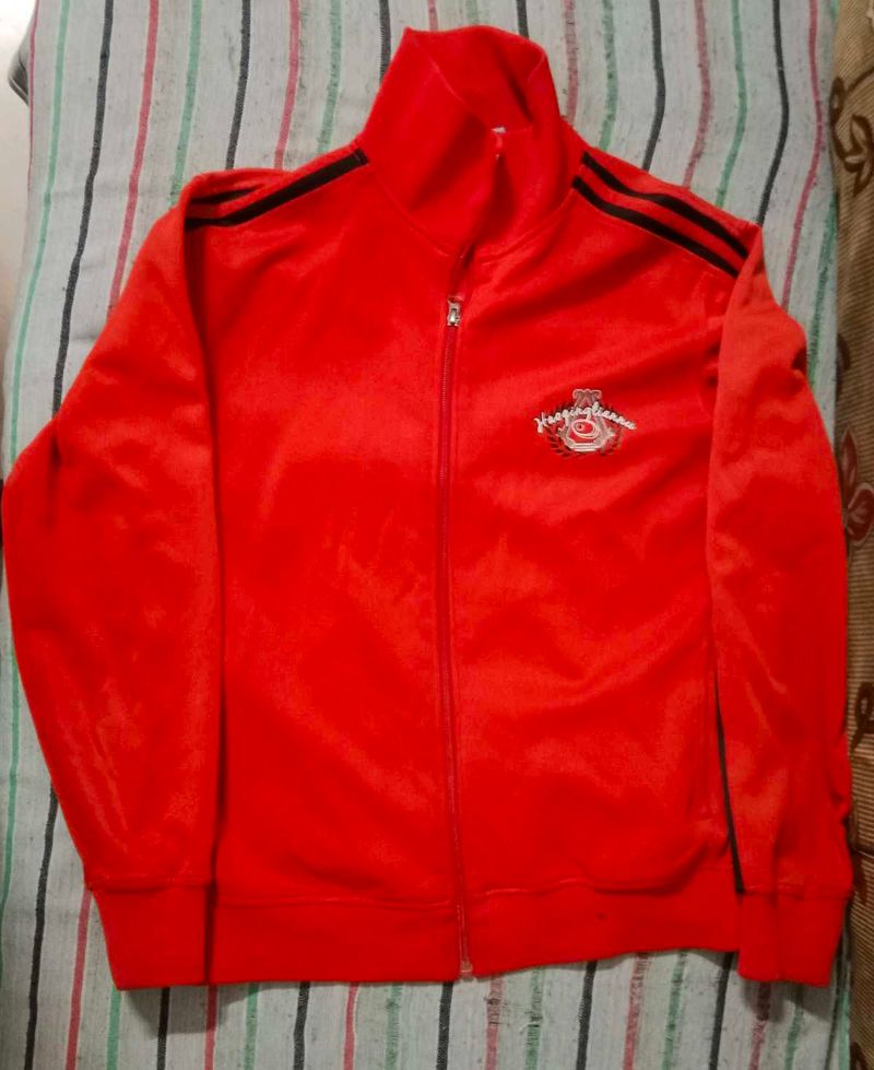 Red Track Jacket