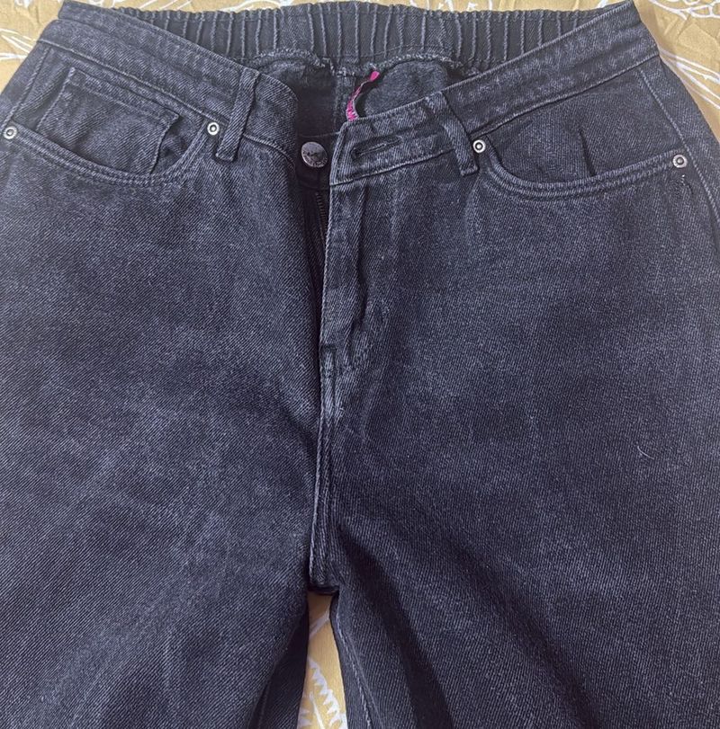 Black Wash Denim Jeans