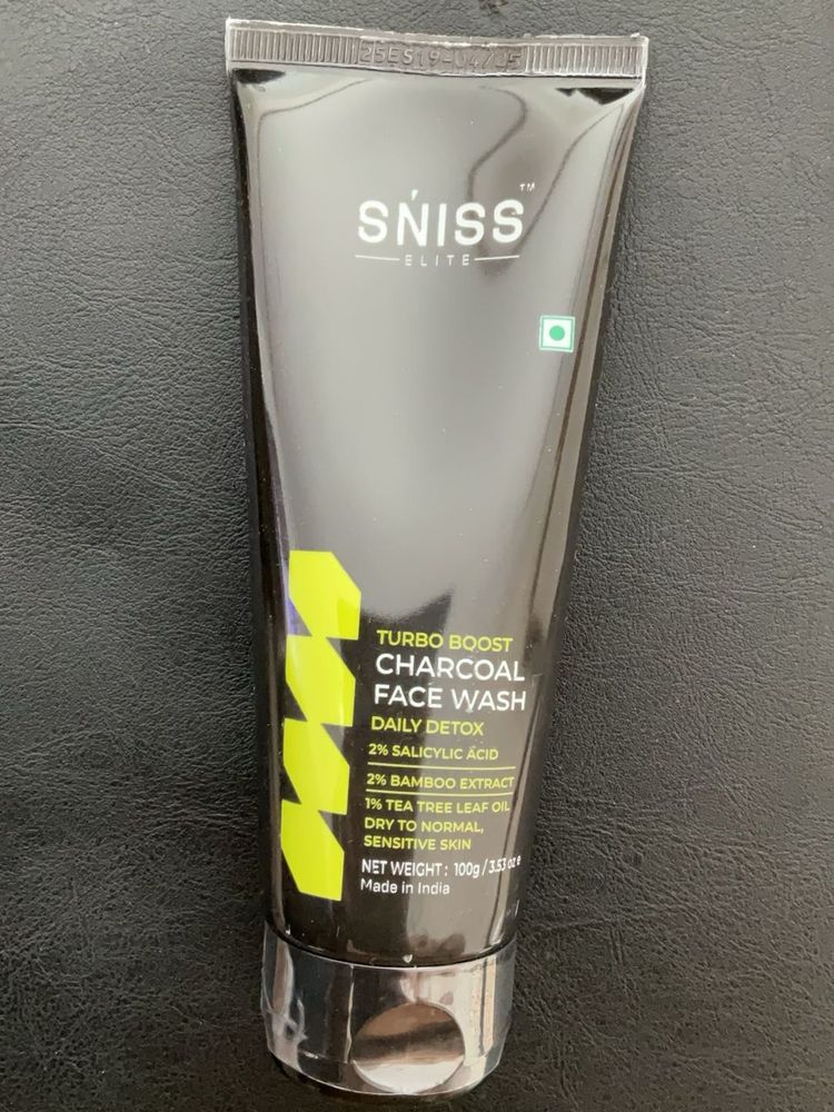 SNISS Elite Charcoal Face Wash