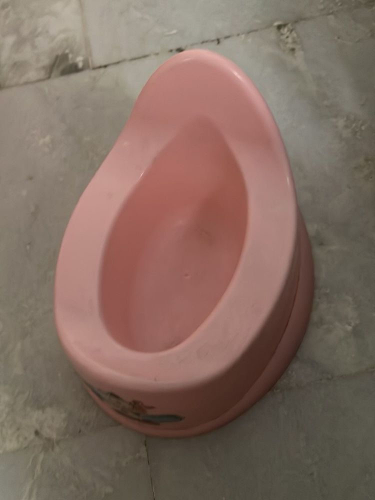 Baby Pink Potty Training Pot