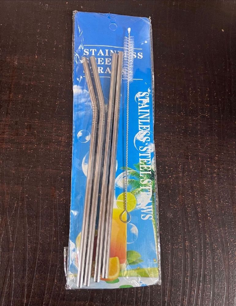 🧿❤️🆕Set Of Ecofriendly Straws 🔥Bestseller🔥