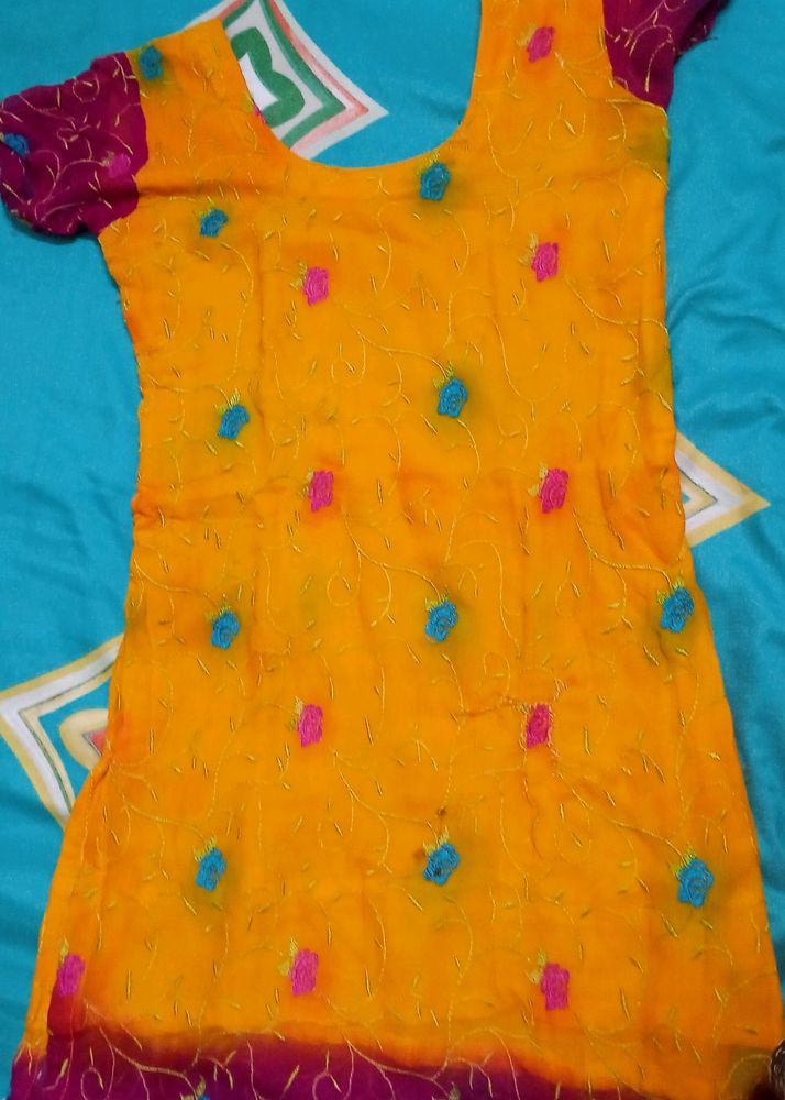 Mustard Colour Kurta|| Very Cheap Price ✨🦋