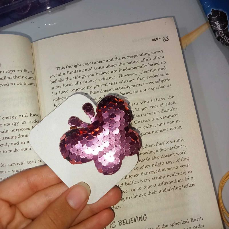 Sparkly Butterfly Hair Clip