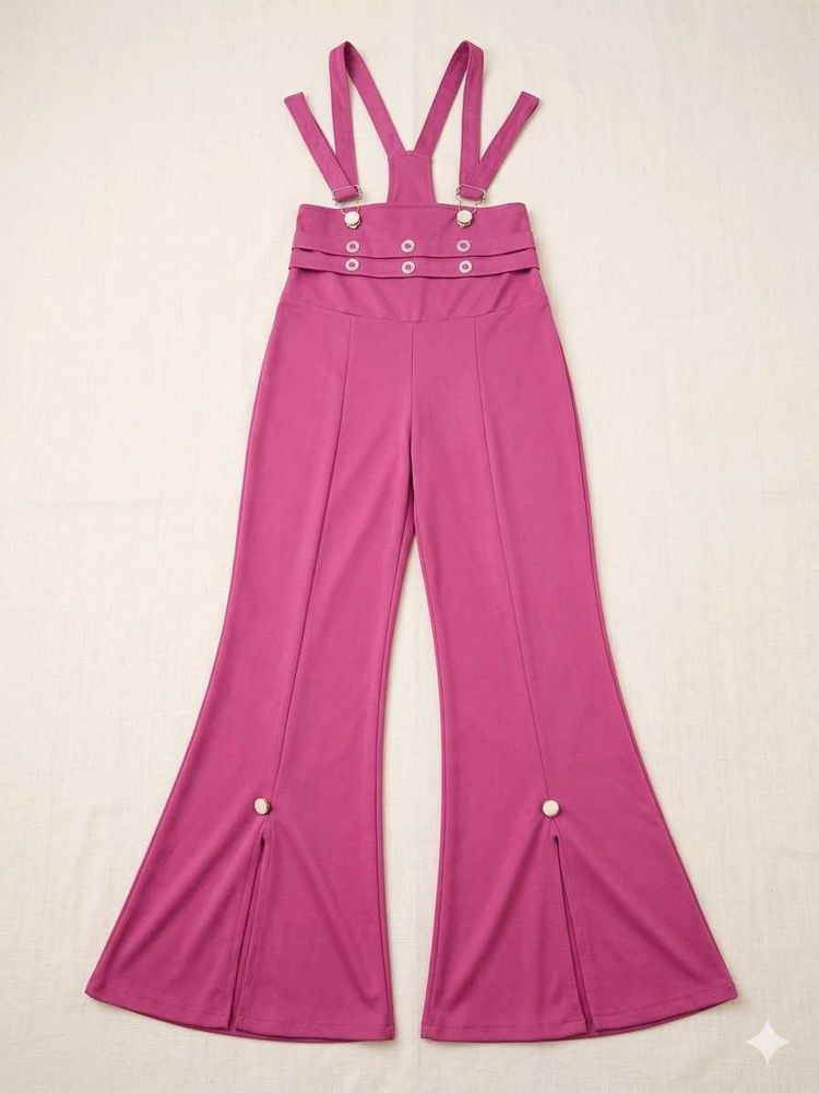 Flared Jumpsuit with Suspenders | 8-10 year girl