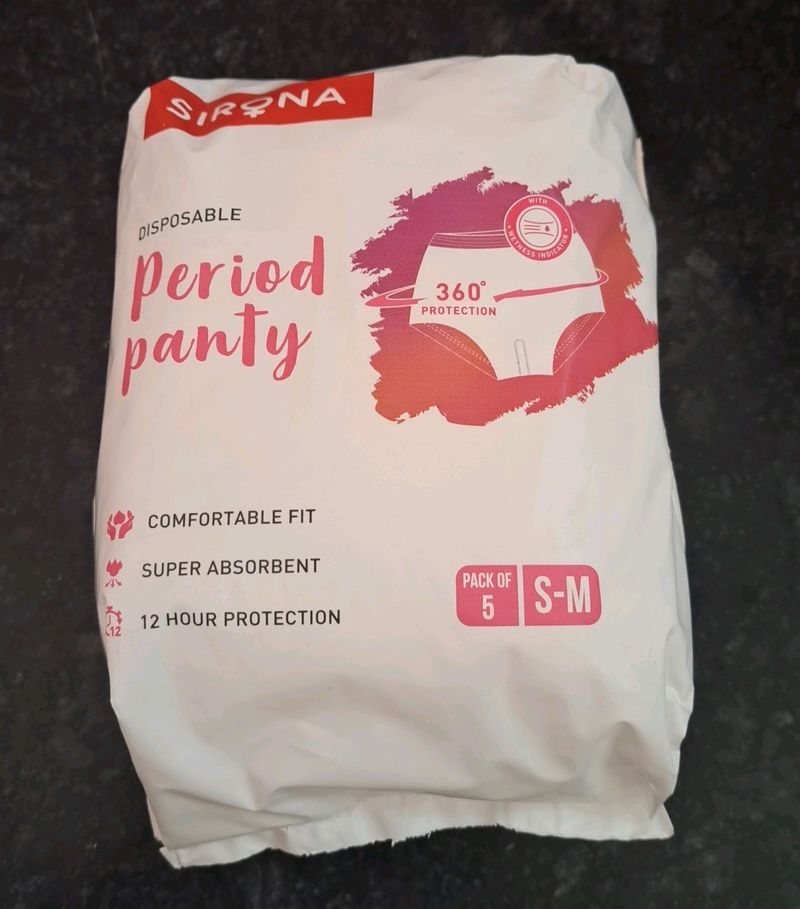 Sirona Disposable Period Panty