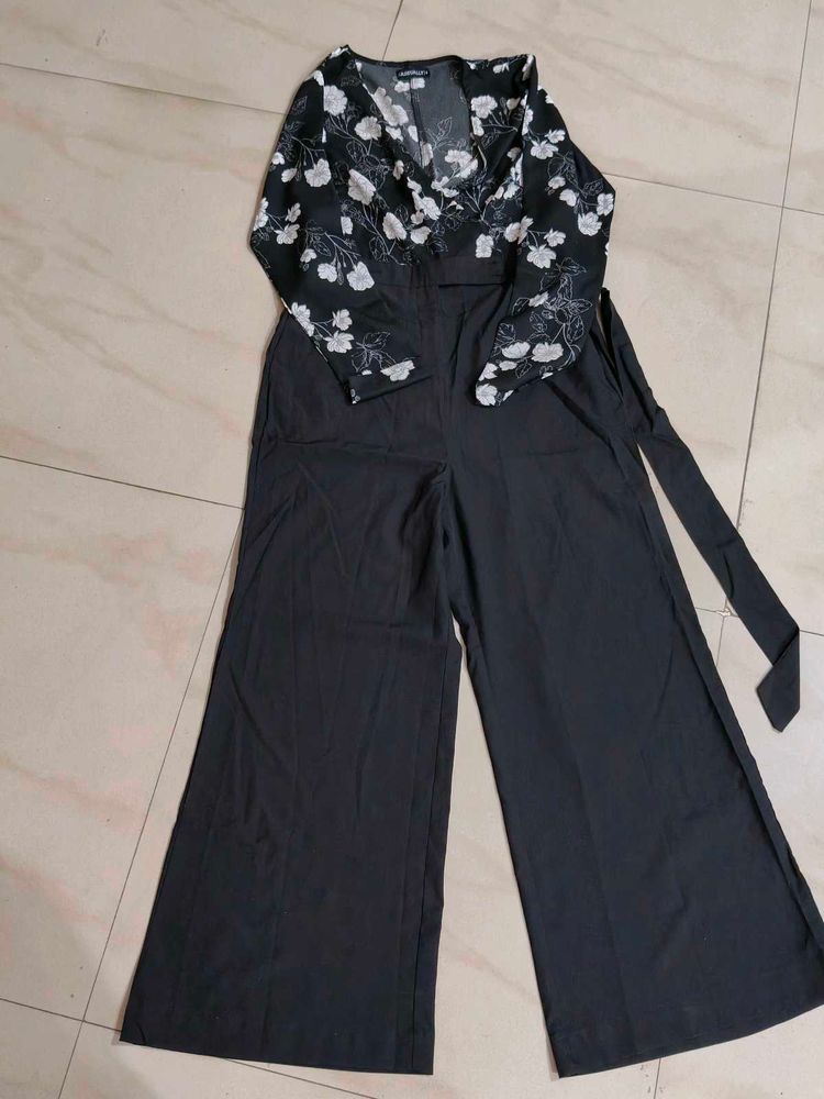 Floral Print Jumpsuit
