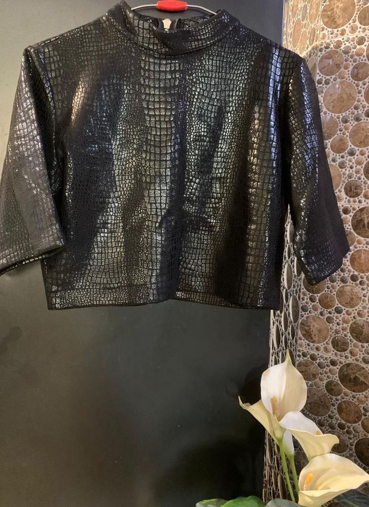 Leather co-ord set