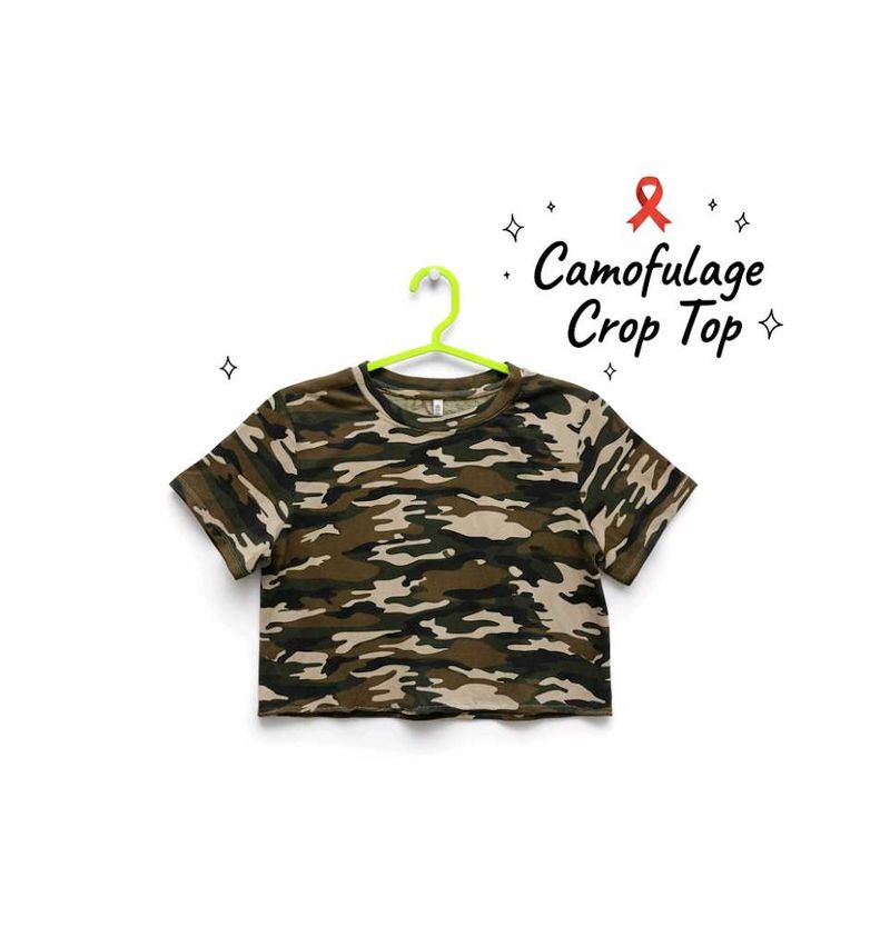 Camouflage Crop Top