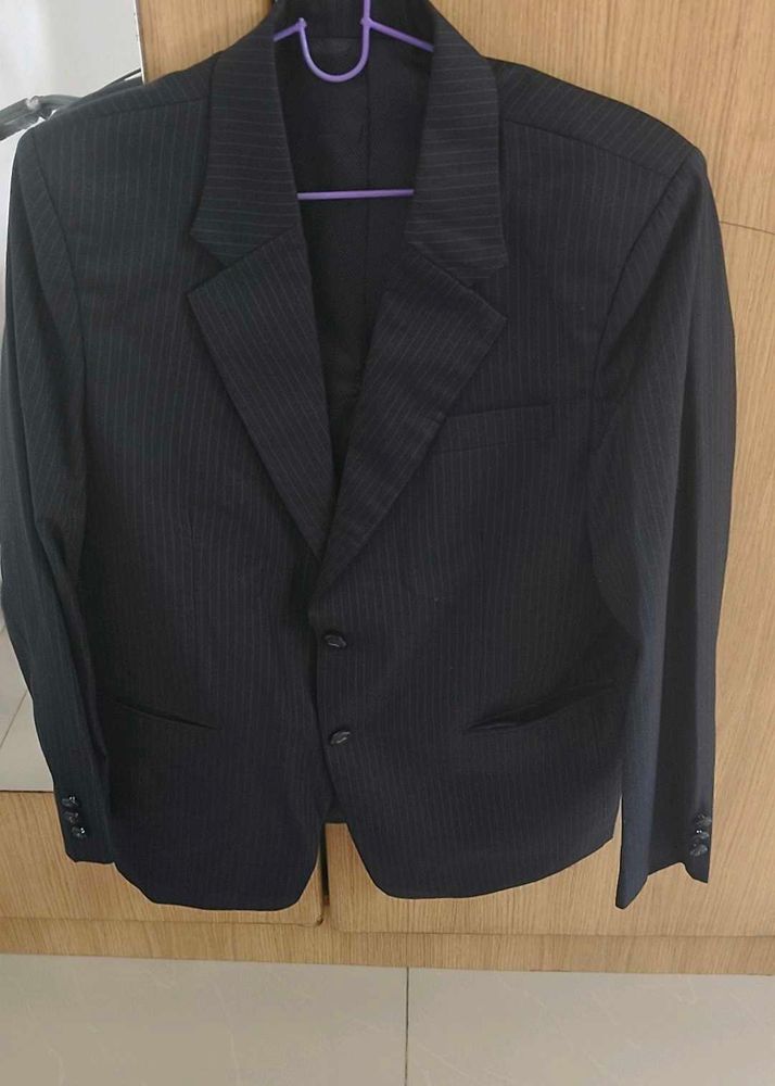 Men's Striped Blazer