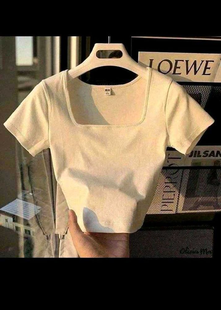 Square Neck Crop Top