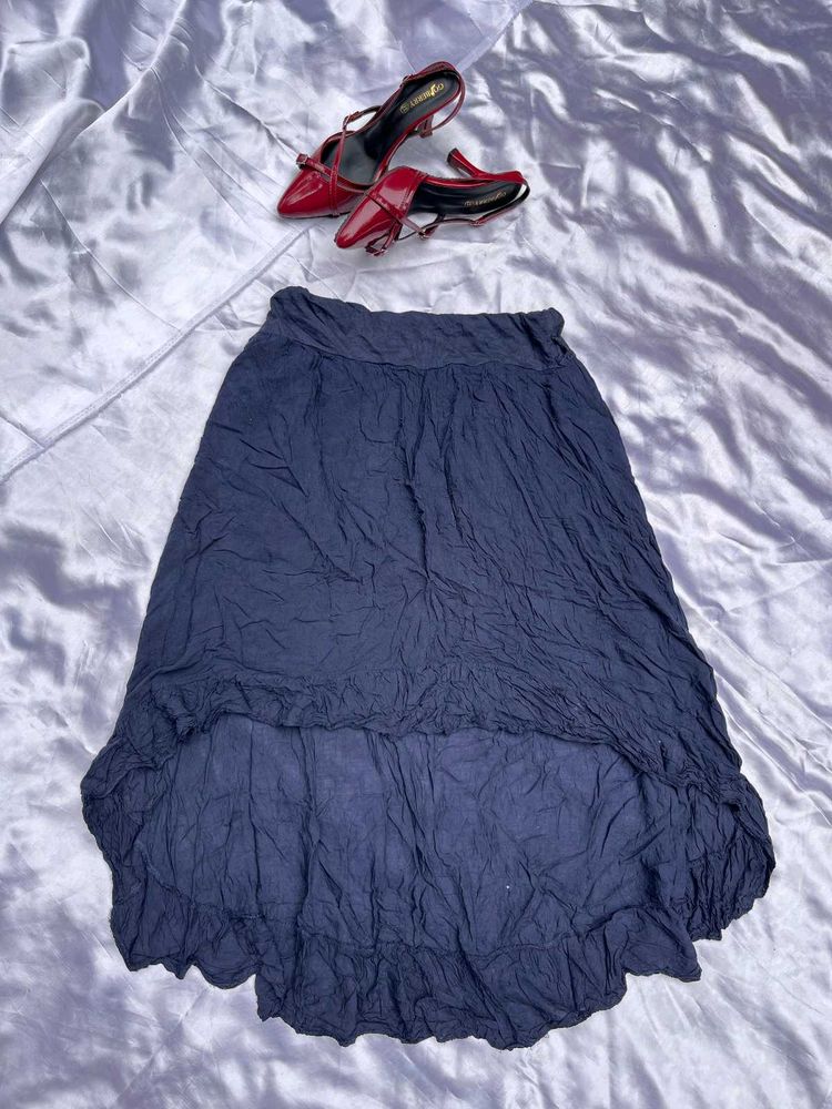 Boho High-Low Skirt