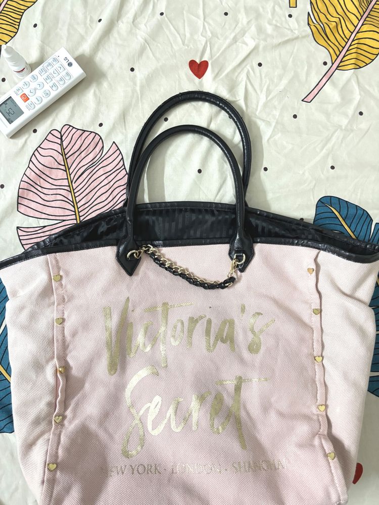 Baby Pink Victoria’s Secret Tote Bag